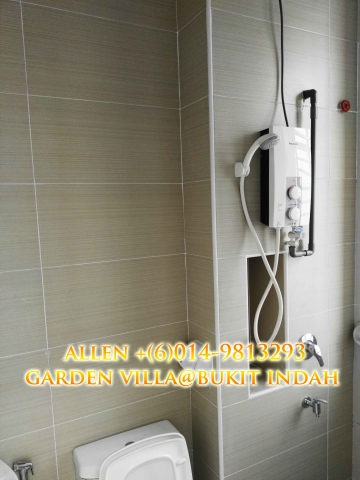 garden villa cluster corner at taman bukit indah for rent Photo 4