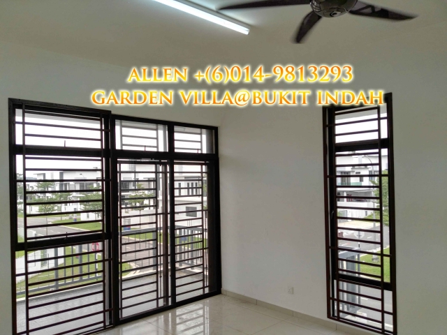 garden villa cluster corner at taman bukit indah for rent Photo 5