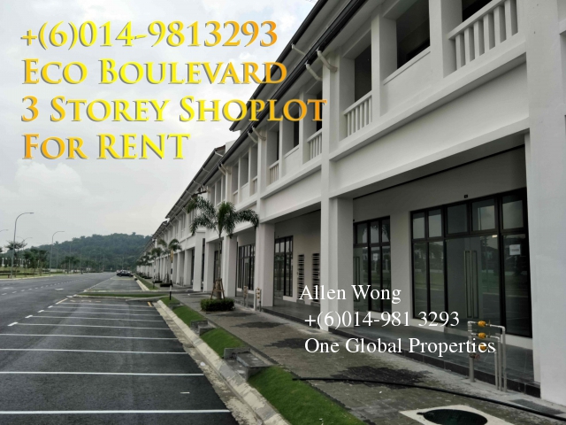 eco boulevard - ground floor shoplot@eco botanic for rent Photo 4