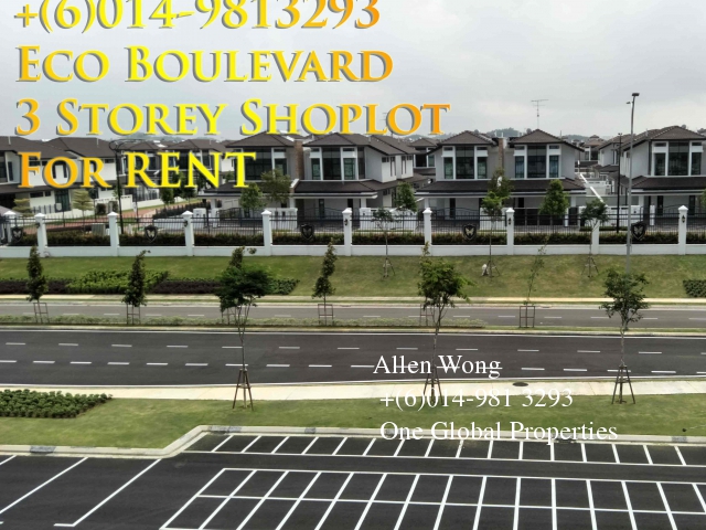 eco boulevard - ground floor shoplot@eco botanic for rent Photo 5