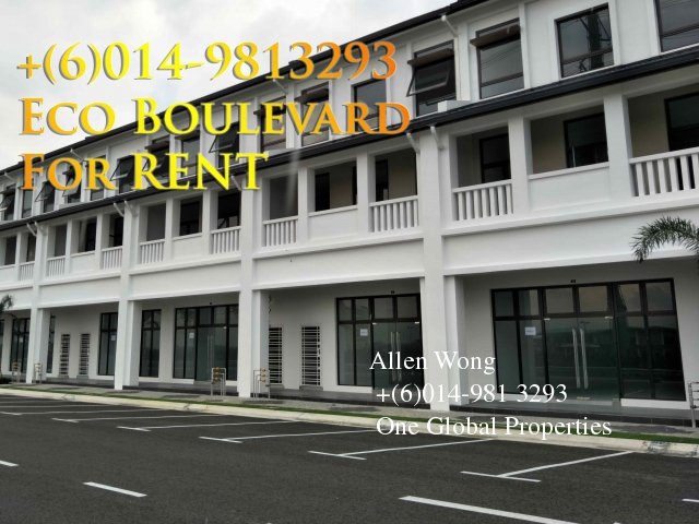 eco boulevard - ground floor shoplot@eco botanic for rent Photo 6