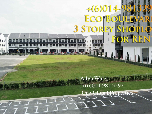 eco boulevard - ground floor shoplot@eco botanic for rent Photo 9